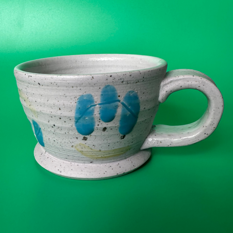 Lavender Patterned Mug