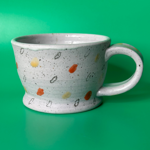 Lavender Patterned Mug