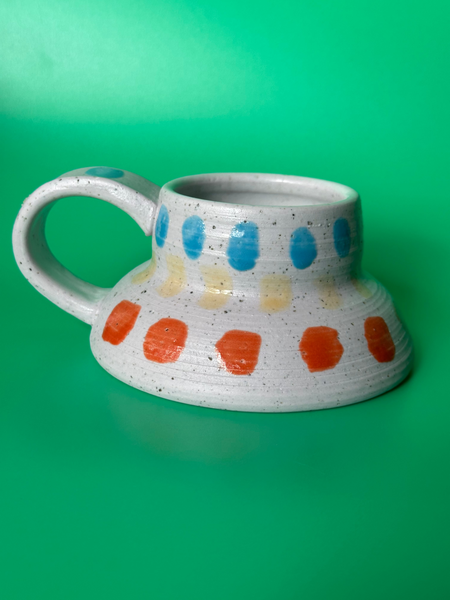 Lavender Patterned Mug