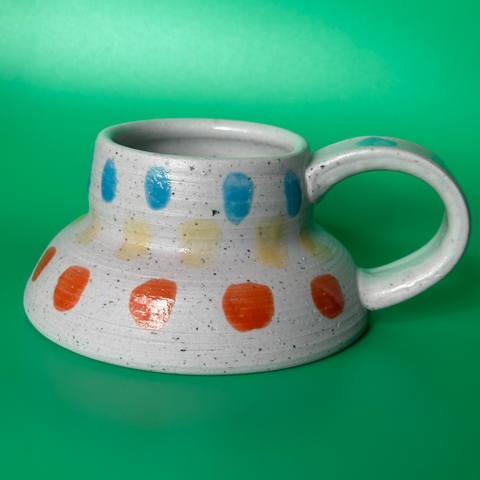 Lavender Patterned Mug
